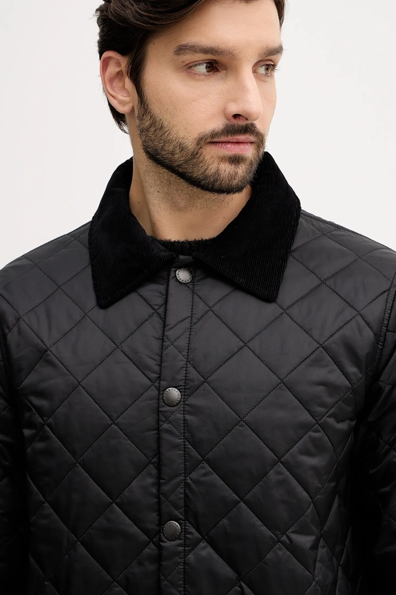 Μπουφάν Barbour LIDDESDALE μαύρο MQU1794