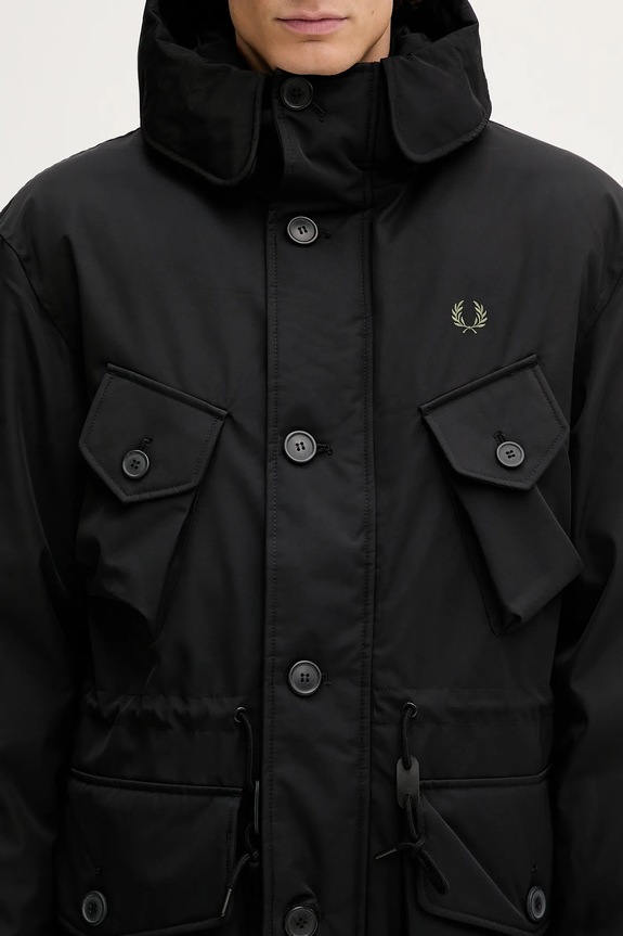 Fred Perry jacket black J1315