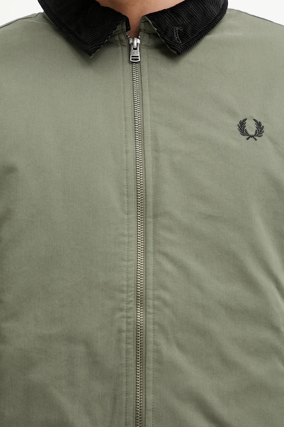 Μπουφάν Fred Perry πράσινο J8535