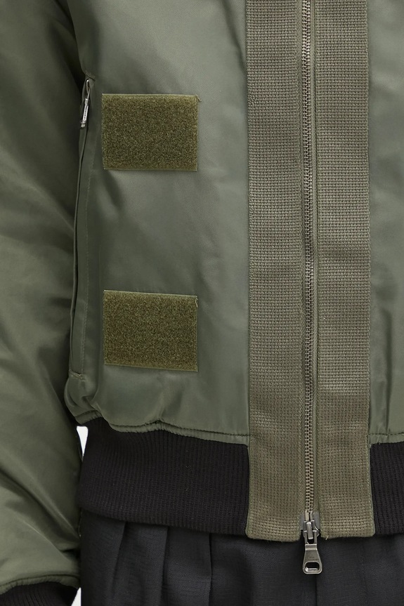 Andersson Bell giacca bomber Flight Layered Washed Bomber awa708m verde