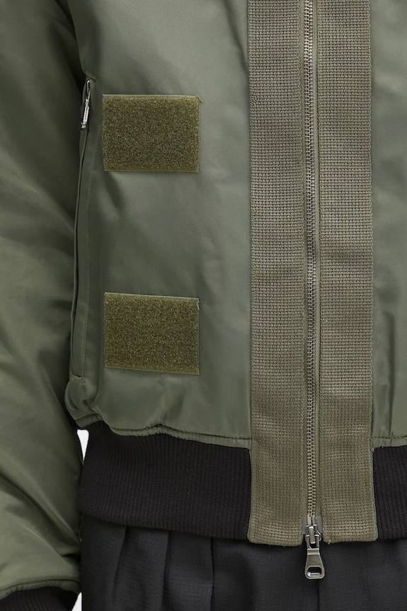 Andersson Bell giacca bomber Flight Layered Washed Bomber awa708m verde