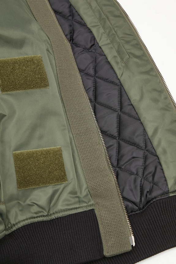 Andersson Bell giacca bomber Flight Layered Washed Bomber awa708m