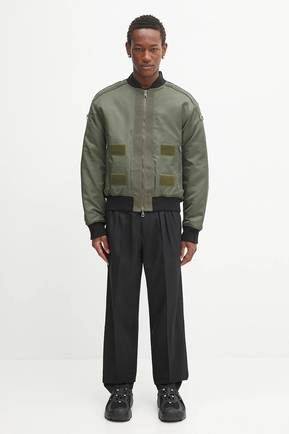 Andersson Bell giacca bomber Flight Layered Washed Bomber awa708m