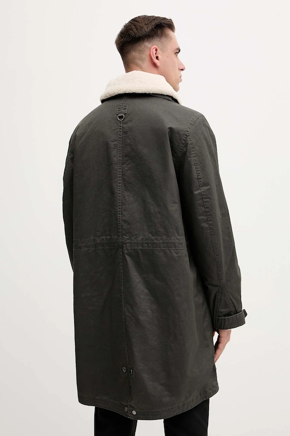 Abbigliamento Aeronautica Militare giacca parka AB3020UCT04215 verde