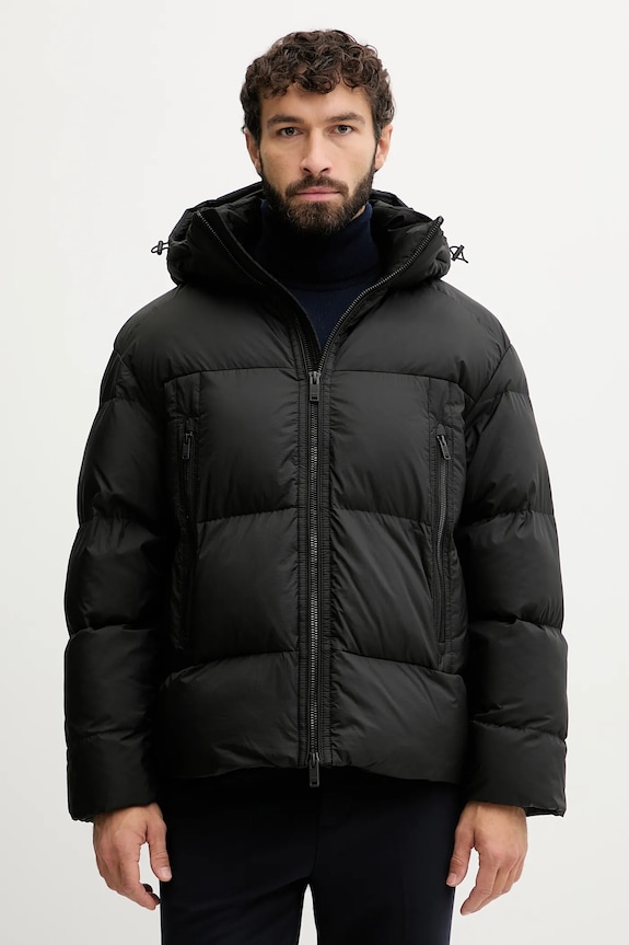 BOSS Orange geacă Orbok cu captuseala negru 50543618