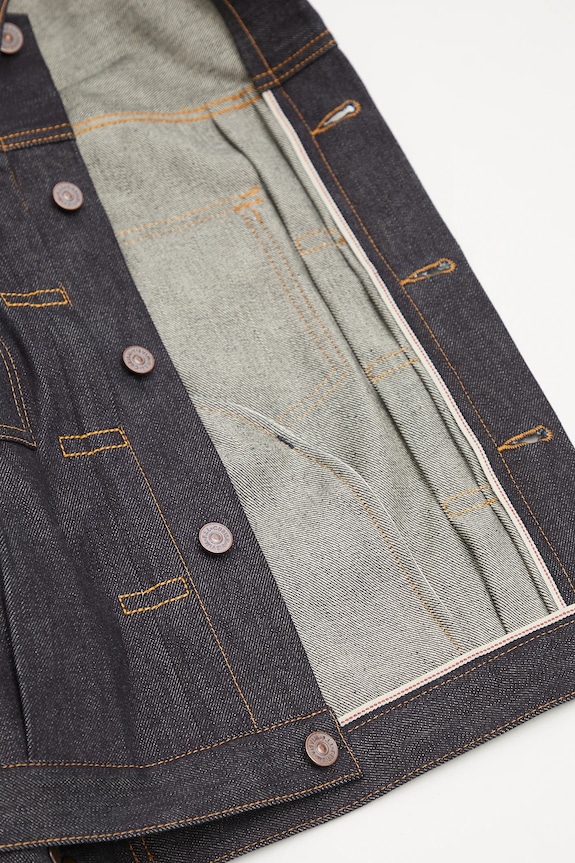 Visvim kurtka jeansowa ss 101x jkt 125105006001