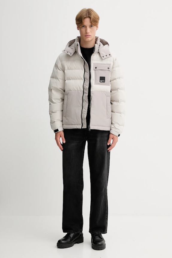 Bunda Karl Lagerfeld Jeans A4M15029 béžová AW25