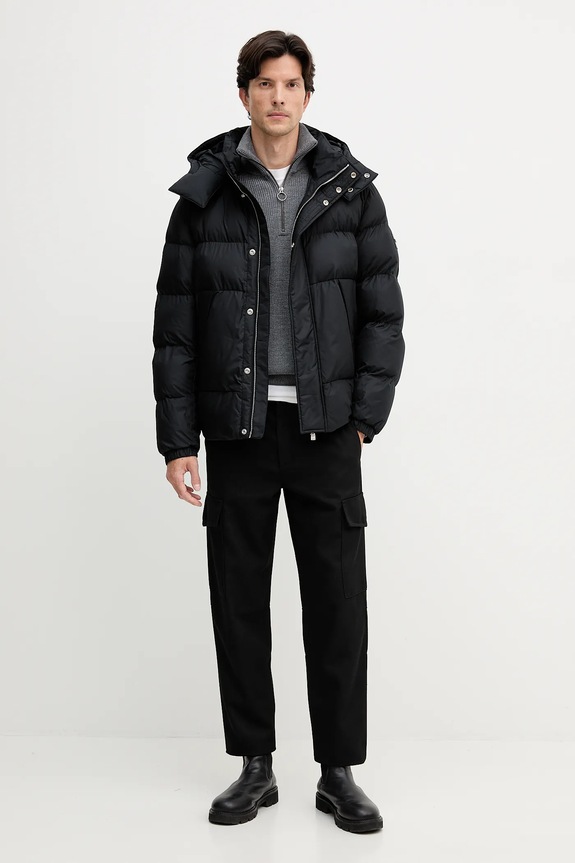 Bunda BOSS H-Corbinian5 50551599 černá AW25