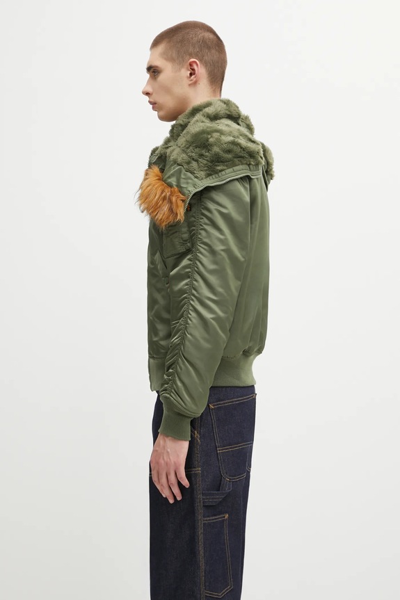 Яке Alpha Industries N-2B Heritage 100105 зелен AW25