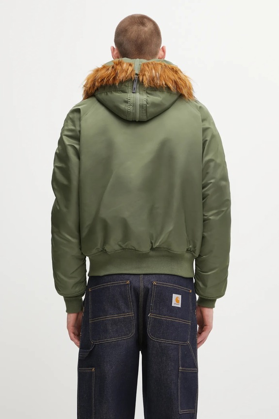 Дрехи Яке Alpha Industries N-2B Heritage 100105 зелен
