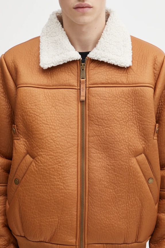 Jakna Alpha Industries B-15 Modified smeđa 258117
