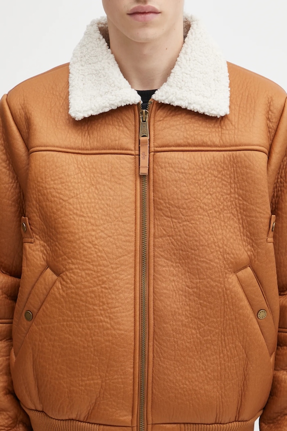 Jakna Alpha Industries B-15 Modified smeđa 258117