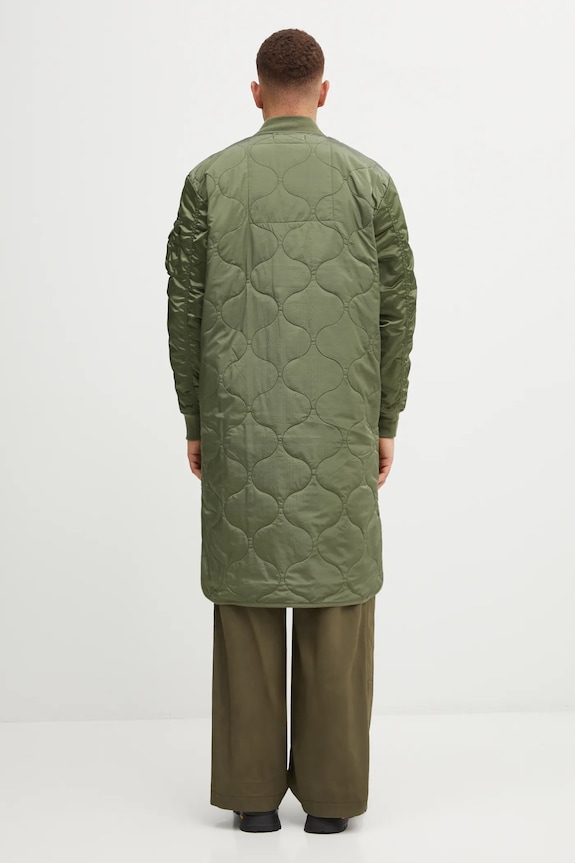 Odzież Alpha Industries kurtka ALS Coat UV 146106UV zielony
