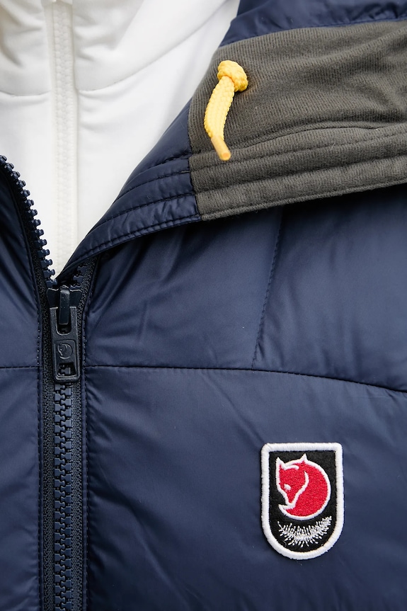 Páperová bunda Fjallraven Expedition F86121 tmavomodrá