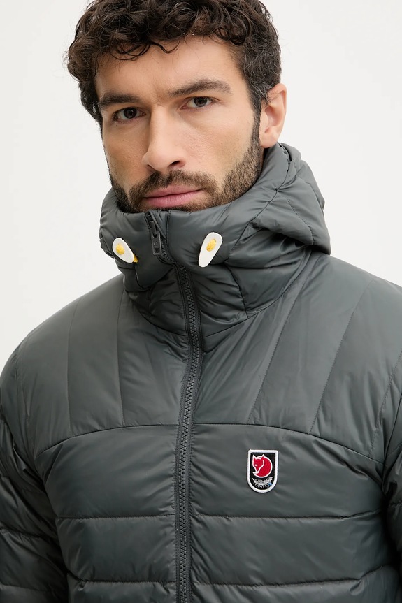 Páperová bunda Fjallraven Expedition sivá F86121