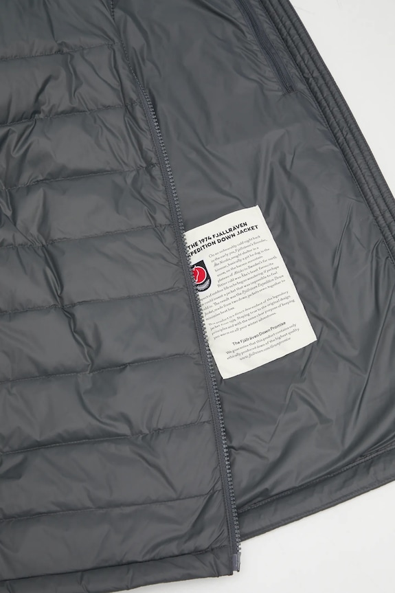 Пуховая куртка Fjallraven Expedition F86121 серый