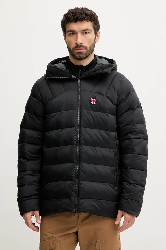 Bunda Fjallraven Expedition zateplené čierna F12500152