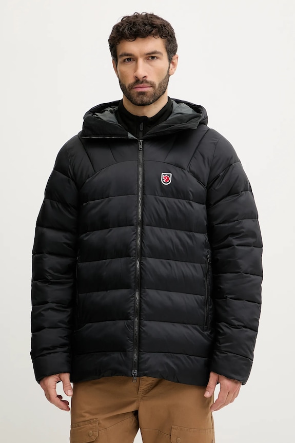 Bunda Fjallraven Expedition zateplené čierna F12500152