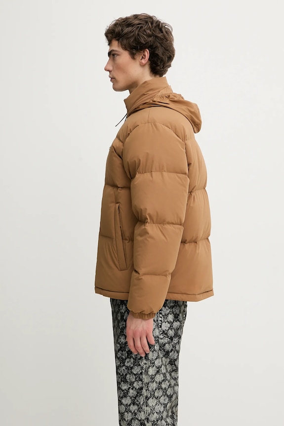Lacoste kurtka puchowa BH5154 brązowy AW25