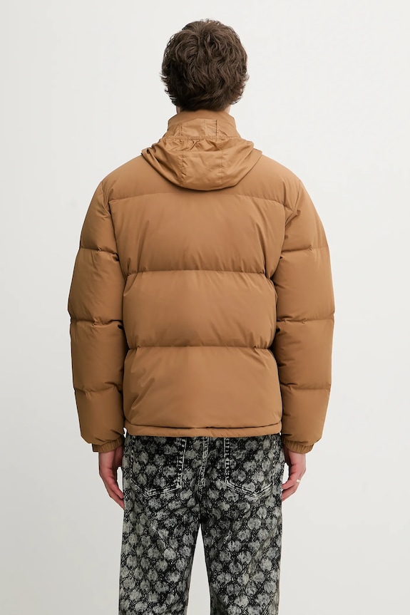 Odzież Lacoste kurtka puchowa BH5154 brązowy