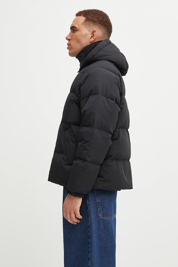 Pernata jakna Barbour OS Down Transport Puffer Jacket MQU1799BK11 crna AW25