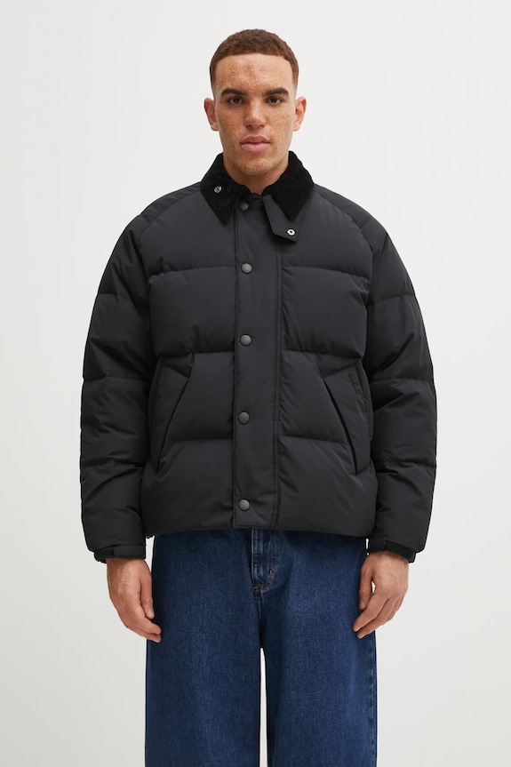 Pernata jakna Barbour OS Down Transport Puffer Jacket crna MQU1799BK11