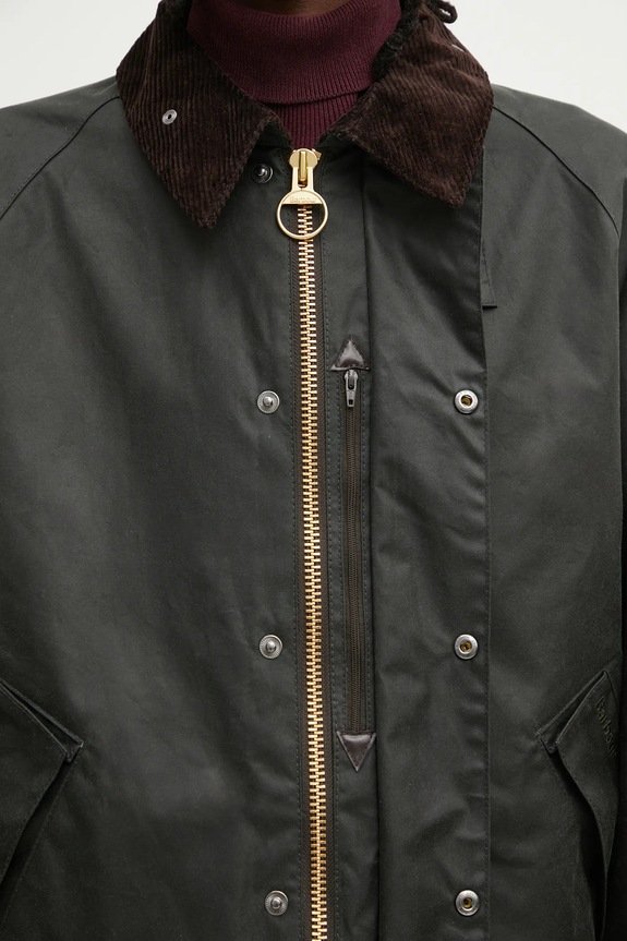 Barbour jacket OS Transport Wax Jacket green MWX1678SG91