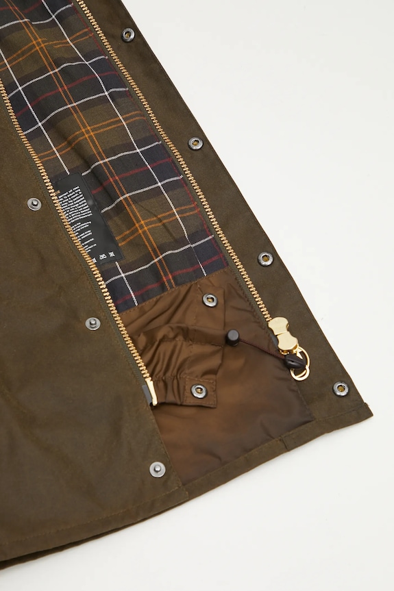Куртка Barbour OS Transport Wax Jacket MWX1678SN91 зелёный