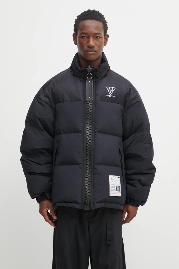 Maison MIHARA YASUHIRO kurtka puchowa OVERESIZED DOWN czarny J15BL141