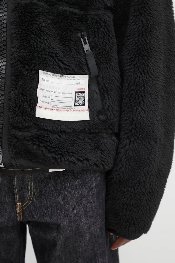 Maison MIHARA YASUHIRO jacket AMATEUR SEWN WIDE BACK BOA A15BL601 black