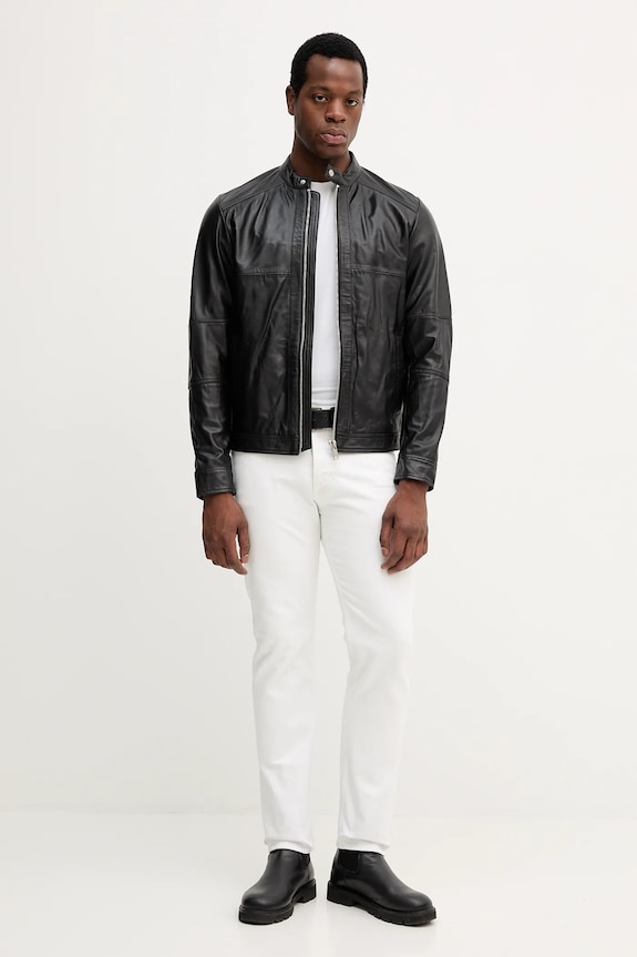 Liu Jo giacca in pelle QXX059.P0407 nero AW25
