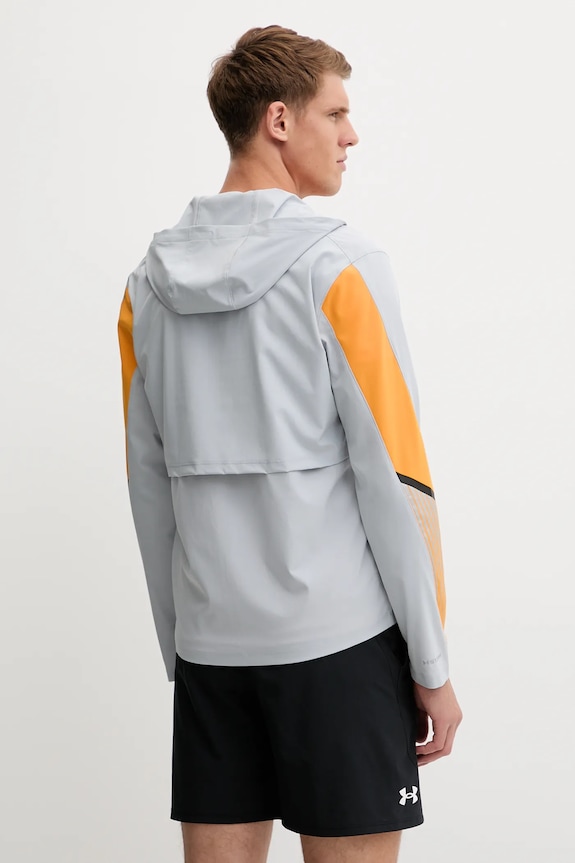 Odzież Under Armour kurtka sportowa Velociti Storm 6005900 szary