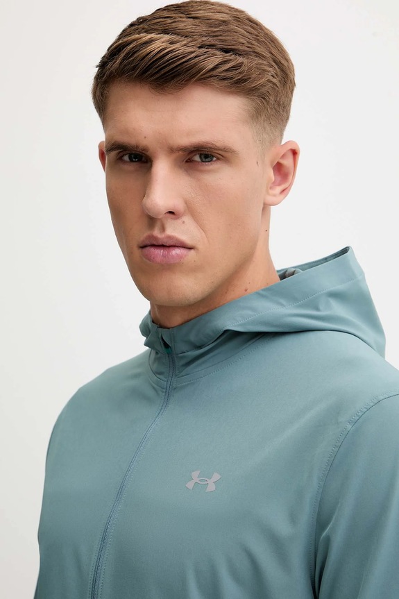 Športna jakna Under Armour Velociti Storm turkizna 6005900