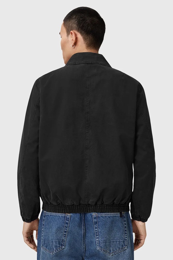 Îmbrăcăminte AllSaints geacă HOLMAN M004OD negru