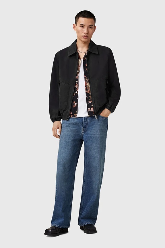 AllSaints geacă HOLMAN negru M004OD