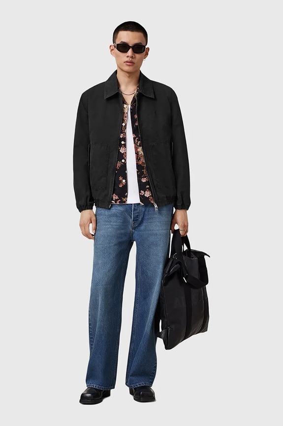 AllSaints geacă HOLMAN M004OD negru