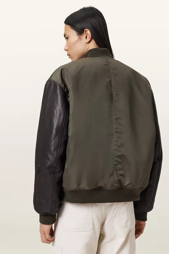 AllSaints giacca bomber MYLER marrone M014LC