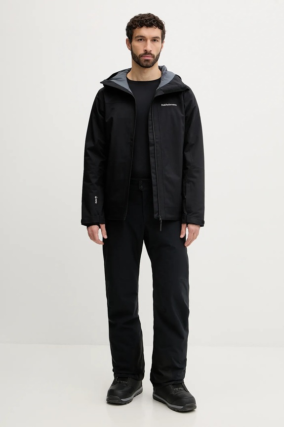 Peak Performance kurtka narciarska Rider G80485 czarny AW25
