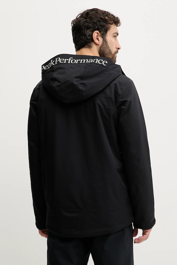 Odzież Peak Performance kurtka narciarska Rider G80485 czarny
