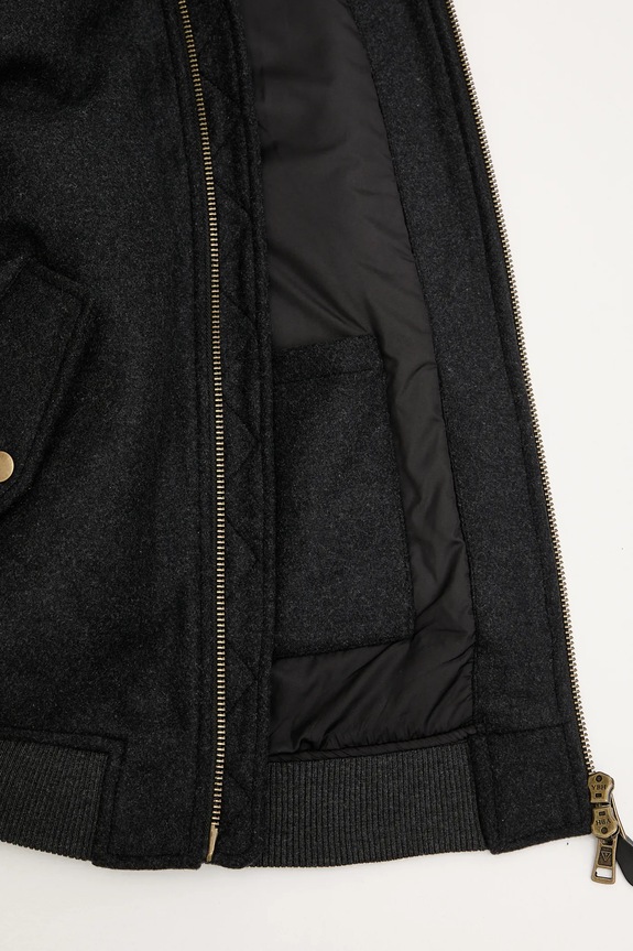 Guess Jeans kurtka bomber z dodatkiem wełny M5BL1B.W1482