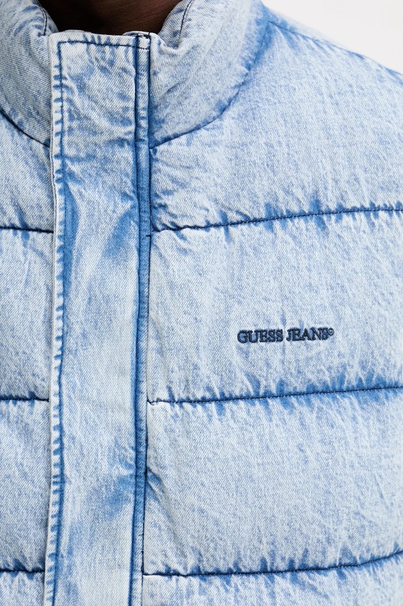 Джинсовая безрукавка Guess Jeans M5BN81.D6181 голубой