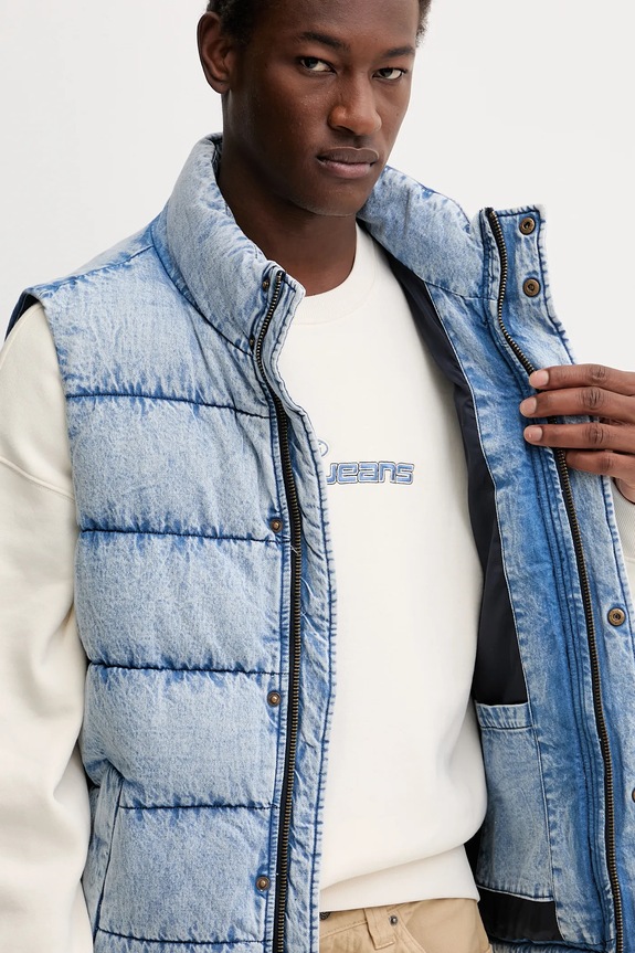 Джинсовая безрукавка Guess Jeans M5BN81.D6181