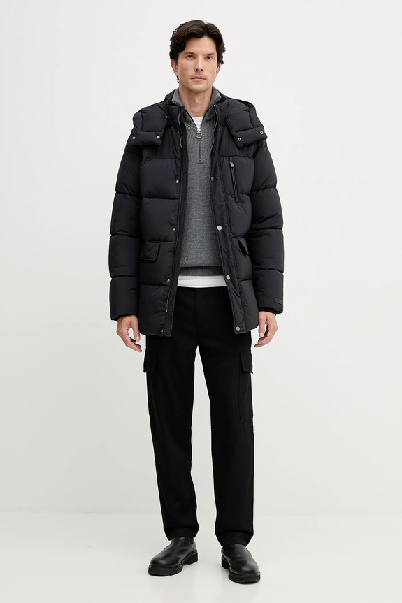 Trussardi geacă F008M000013N negru AA00