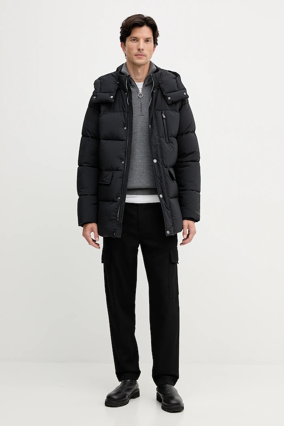 Trussardi geacă F008M000013N negru AA00