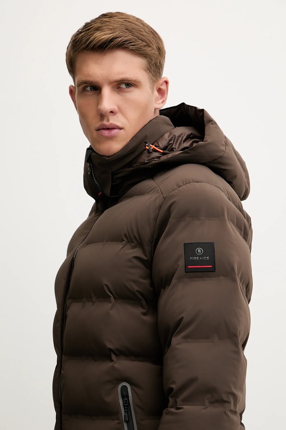 Μπουφάν για σκι BOGNER Fire+Ice TEC-LUKA καφέ 34109137