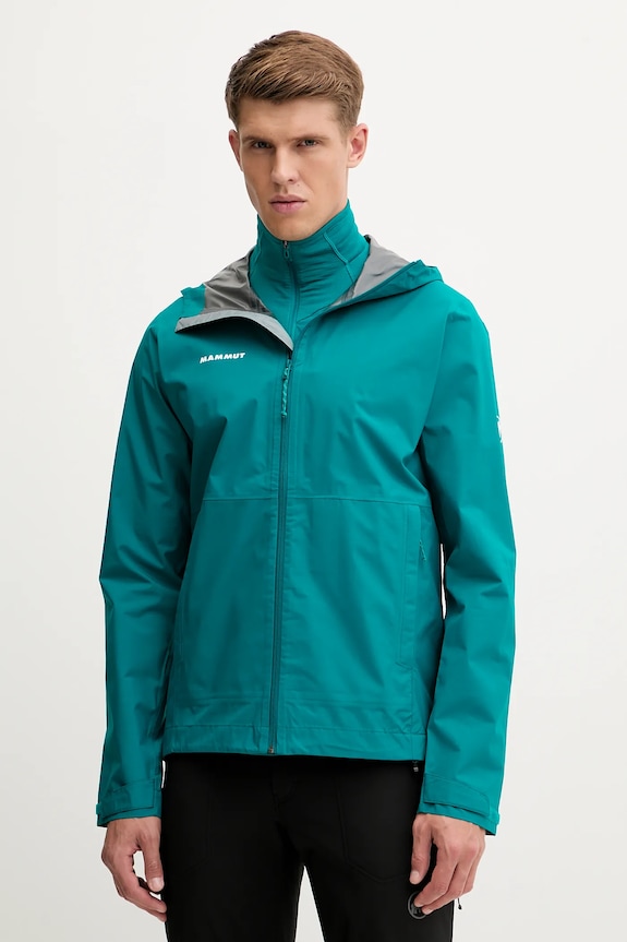 Mammut kurtka outdoorowa Linard Light pozostałe turkusowy 1010.31490