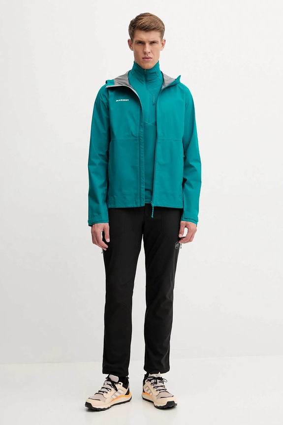 Mammut kurtka outdoorowa Linard Light 1010.31490 turkusowy AW25