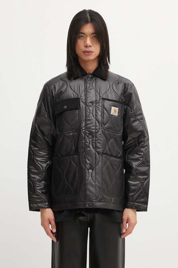Куртка Carhartt WIP Oscar Chore Liner без капюшона чёрный I035366.89XX