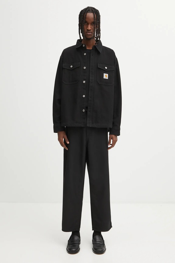 Carhartt WIP kurtka bawełniana Selby Shirt Jac I035305.89XX