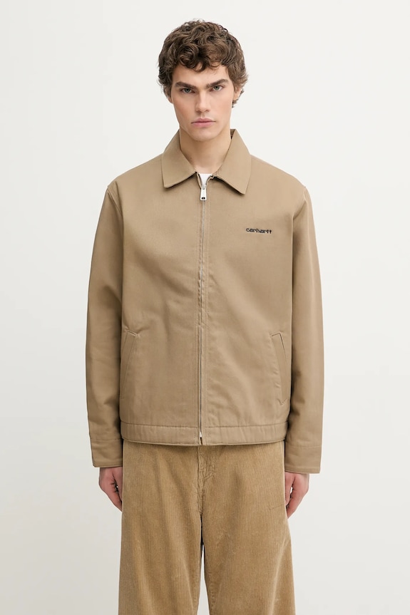 Carhartt WIP denim jacket Module Script Jacket without beige I035621.0DK01